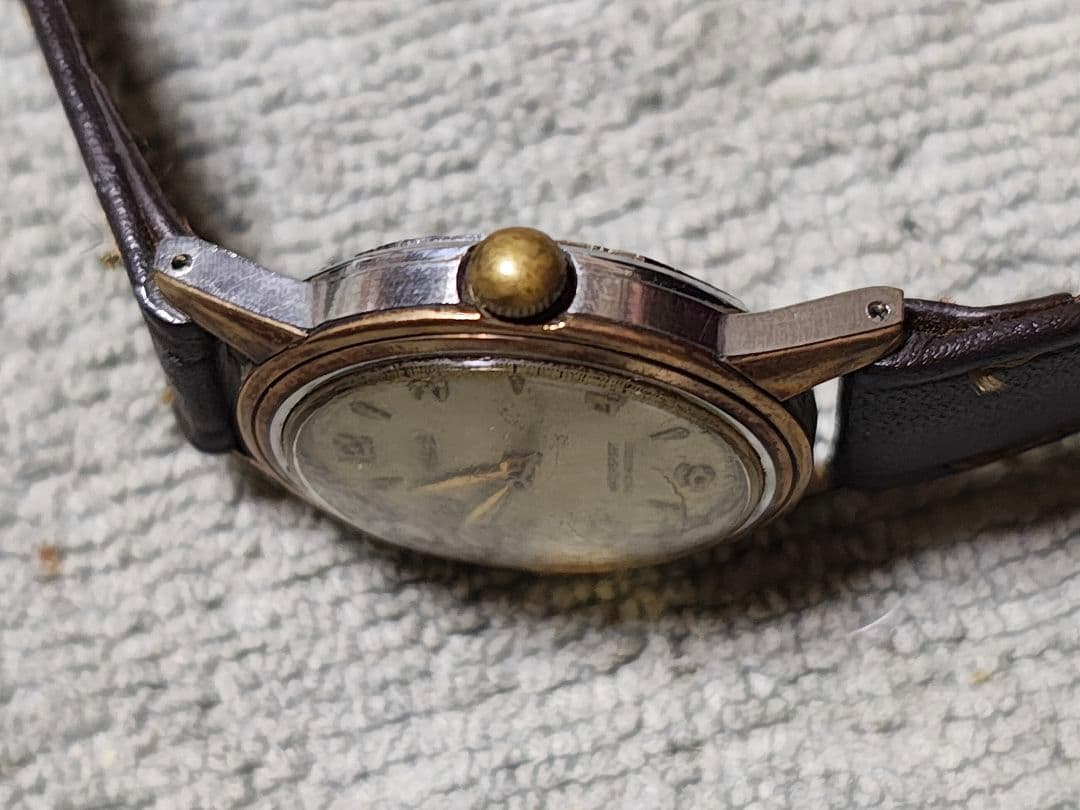 CYMA 手巻き時計 クリーム文字盤 CYMA 手巻き時計 クリーム文字盤