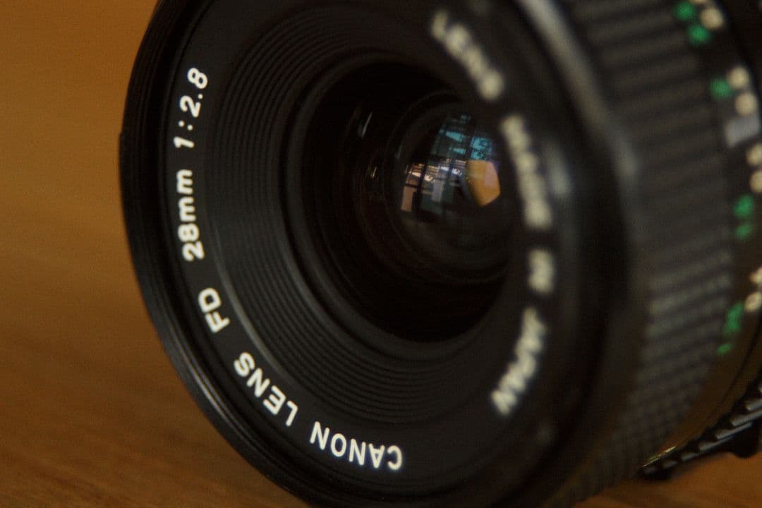 送料無料お手入れ要らず Canon new FD 28mm F2.8 レンズ(単焦点) | www