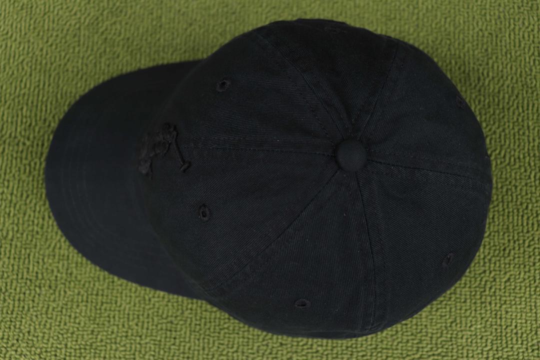 新品 ラルフ ビッグポニー NO3 キャップ 帽子 ブラック BLACKOUT