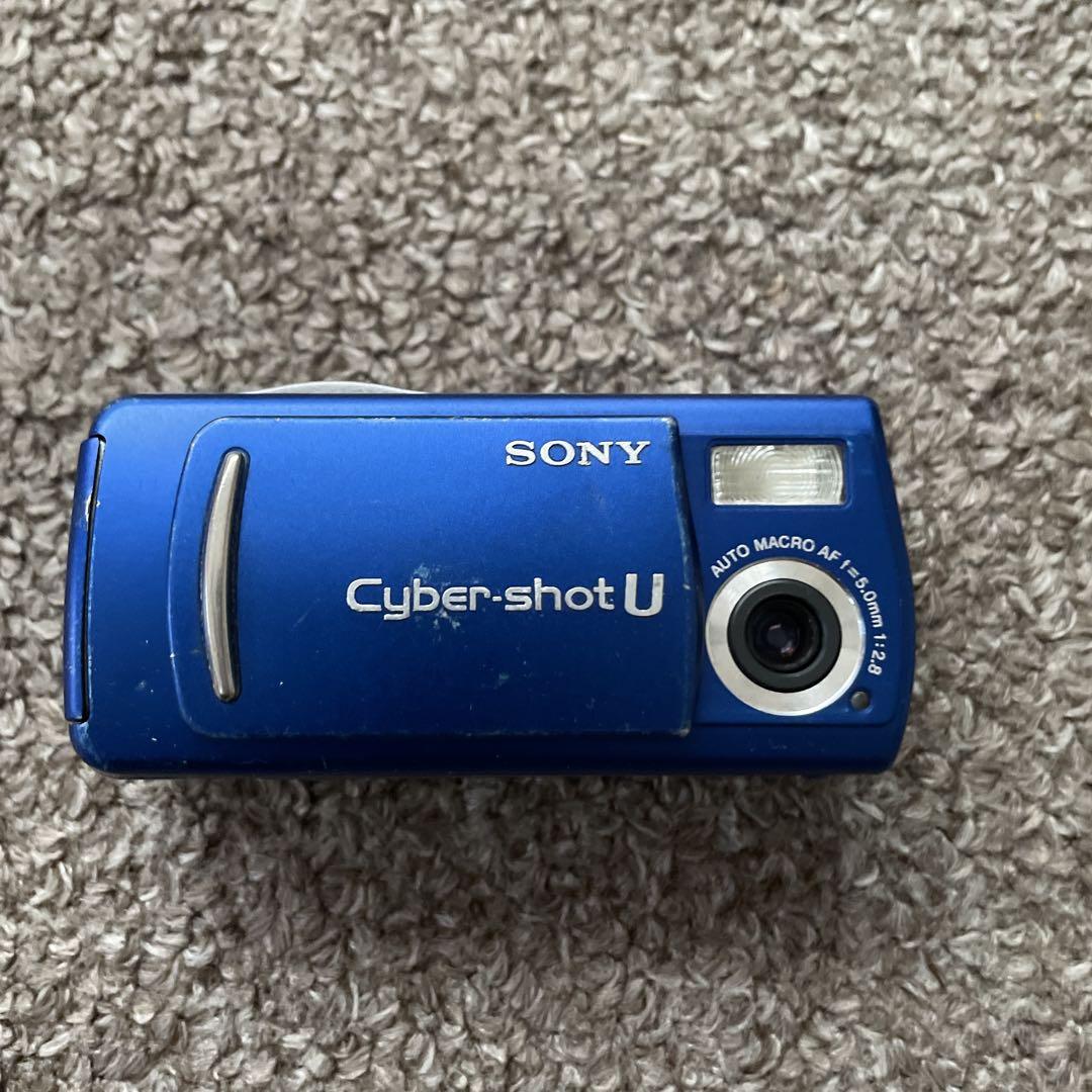 デジタルカメラ SONY DSC-U20 Sony DSC-U20 (Blue) 2-megapixel digital camera at Crutchfield