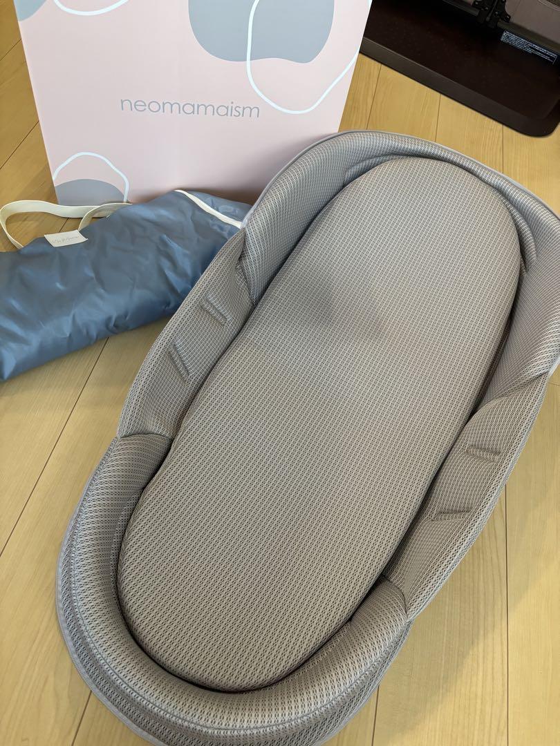 neomamaism ベビー用寝具 メッシュ グレー ベットインベット
