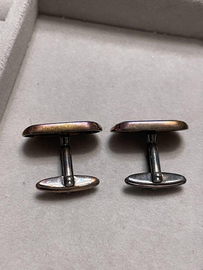 ヴィンテージ　dunhill カフス　SILVER925 刻印ラピスラズリ ヴィンテージ dunhill カフス SILVER925 刻印ラピスラズリ
