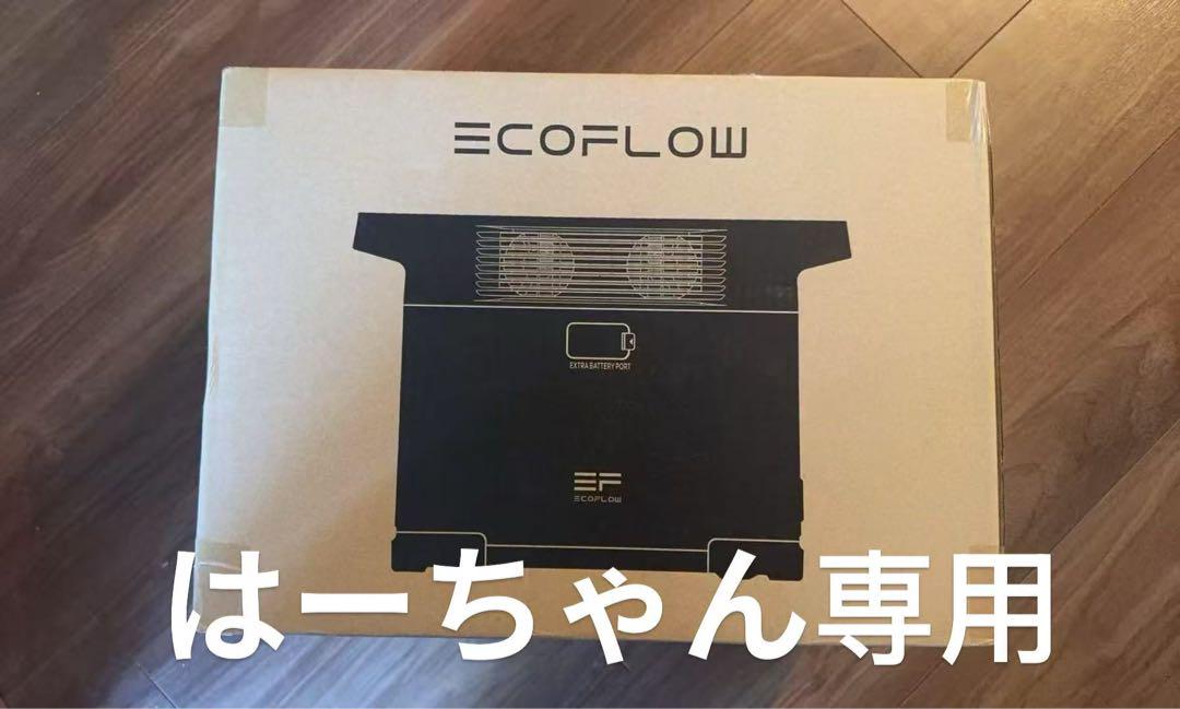 EcoFlow DELTA 2 大容量蓄電池ポータブル電源 防災用 エコフロー