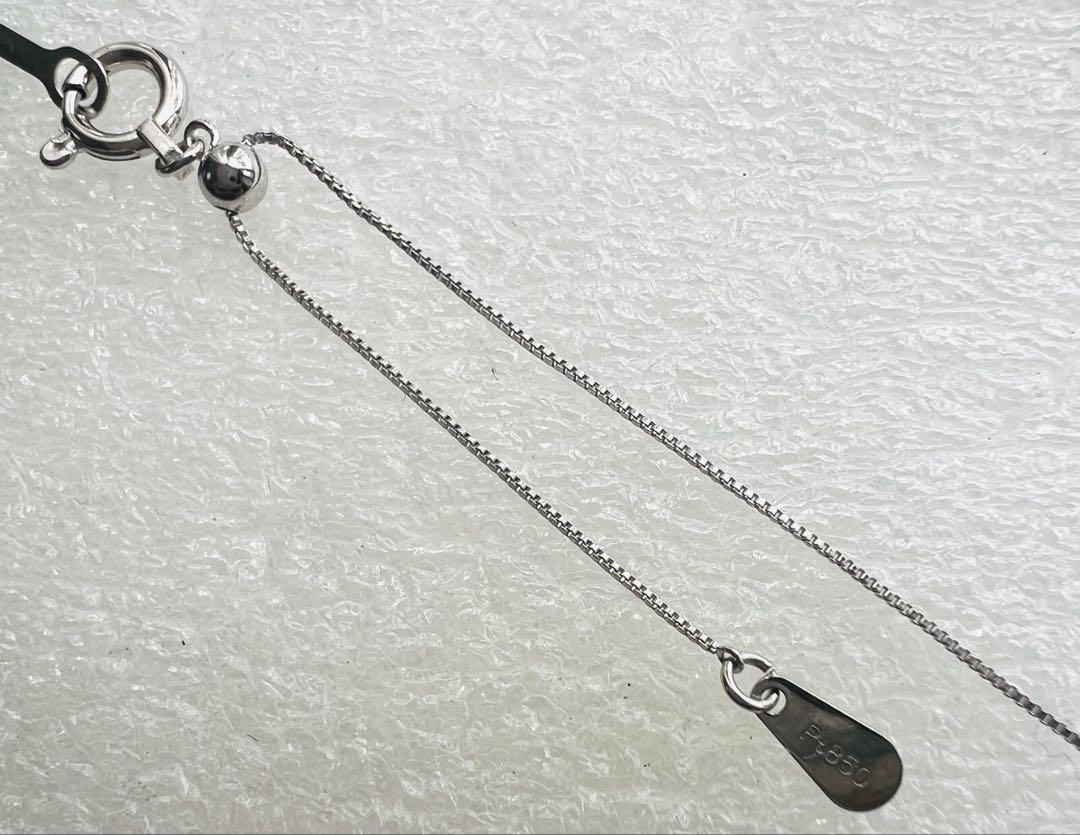 Pt900 0.80ct ダイヤモンドネックレス