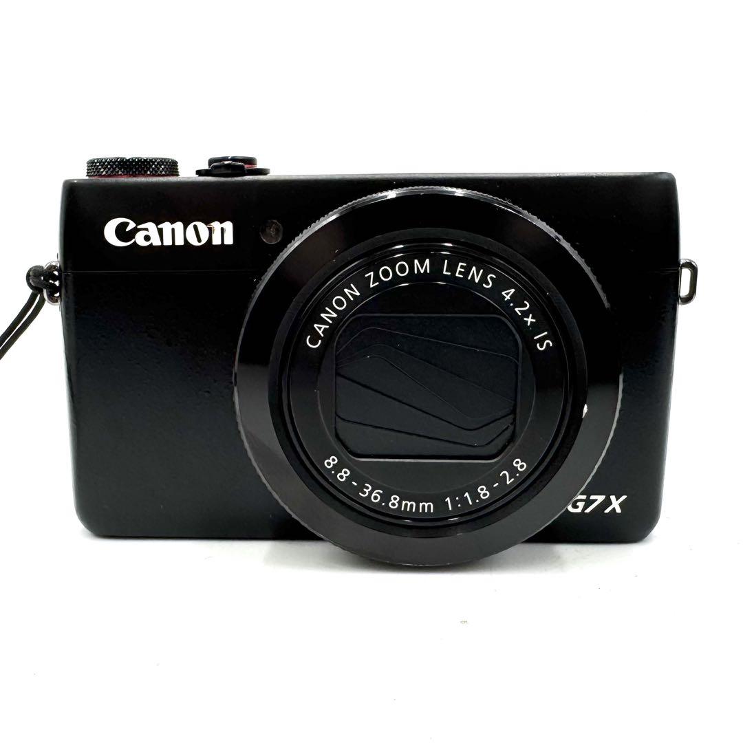 ❁美品❁Canon キャノン PowerShot G7X ブラック コンデジ