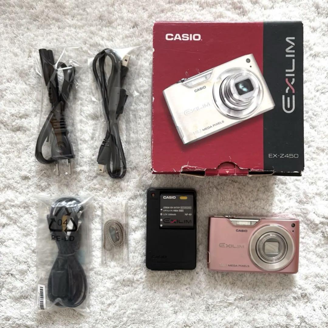 CASIO EXILIM EX-Z450 デジカメケース付き Amazon.co.jp: CASIO デジタルカメラ EXILIM EX-Z450 ブラウン