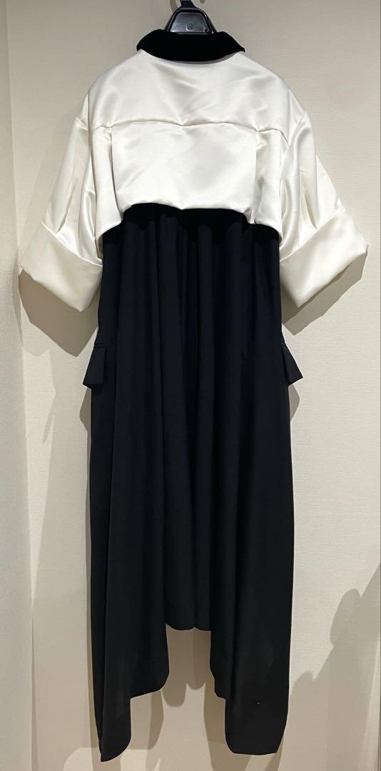 sacai サカイ SUIT SWITCHING DRESS ワンピース