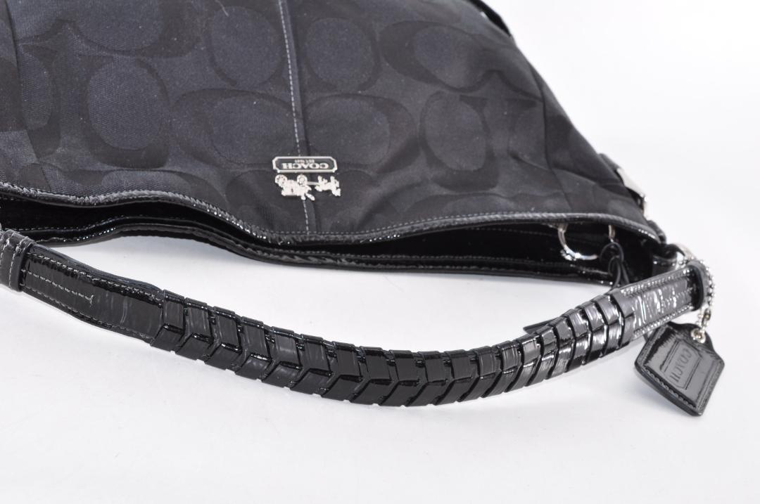 【激安アウトレット!】 COACH 美品 コーチ 保存袋付き ハンドバッグ 18903 シグネチャー バッグ