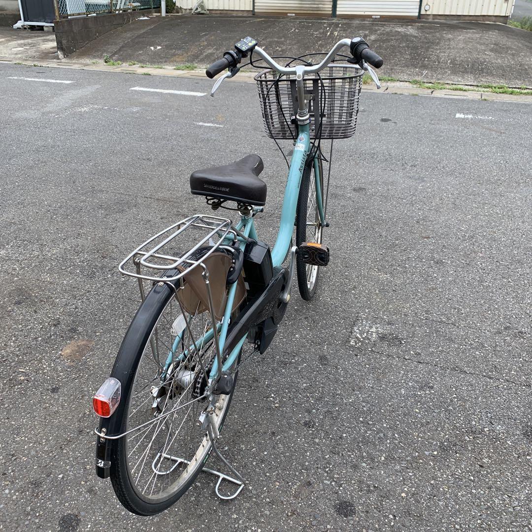 [346]お値下げ！送料無料 ブリヂストン assista 電動自転車 充電器付 346]送料無料 ブリヂストン assista 電動自転車 充電器付属