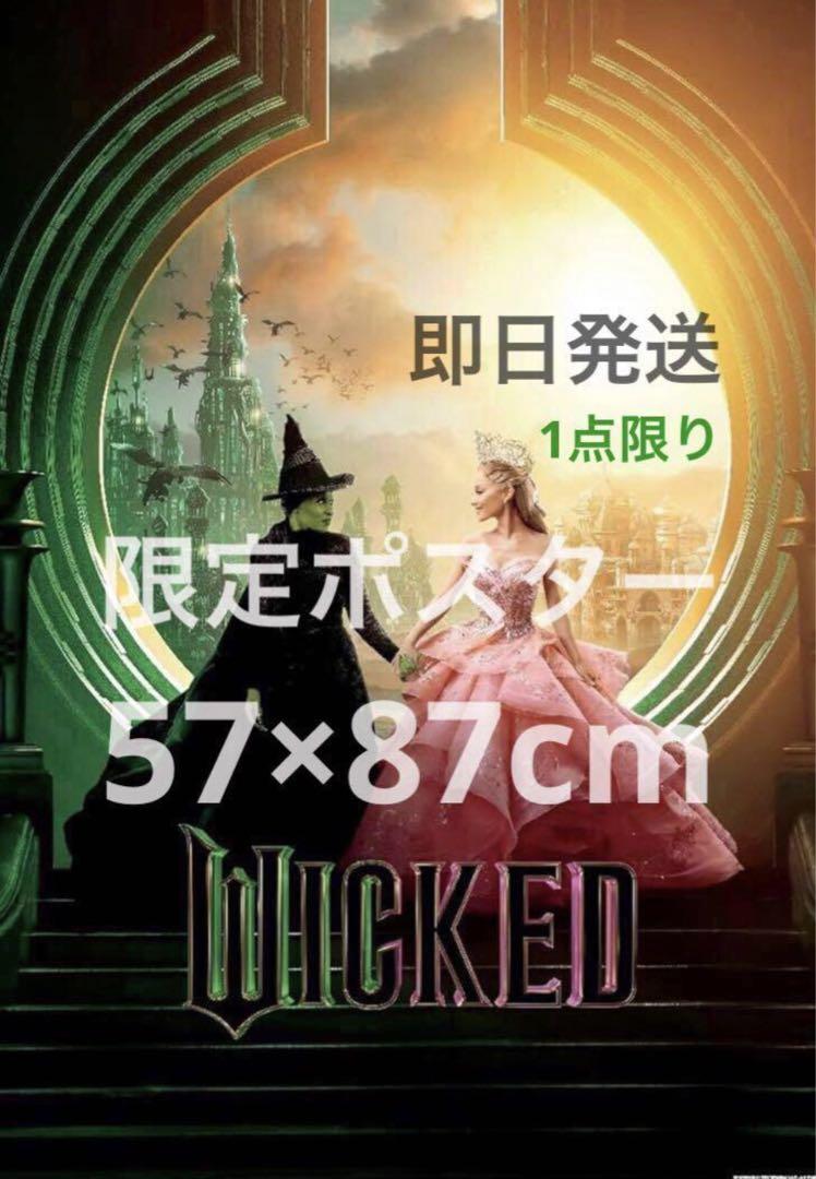 ウィキッド　公式ポスター　エルファバ　グリンダ　ふたりの魔女　アリアナグランデ