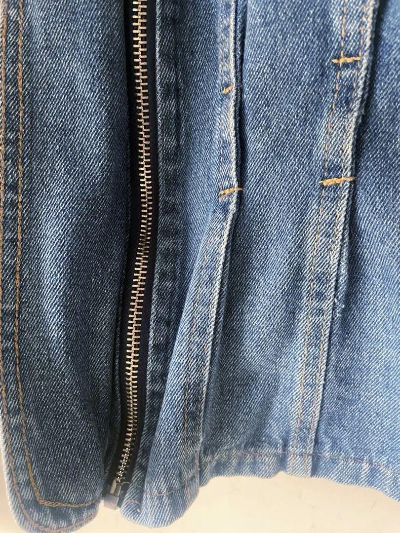 注目のブランド 都内セレクトショップで購入【Fetico風 デニムジャケット ジャケット・アウター