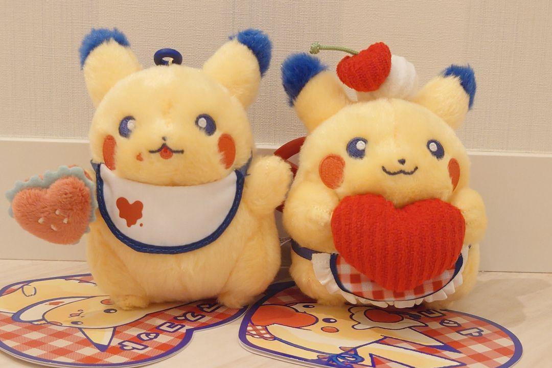 マスコット PIKACHU DINER ハート＆ハンバーガー　セット
