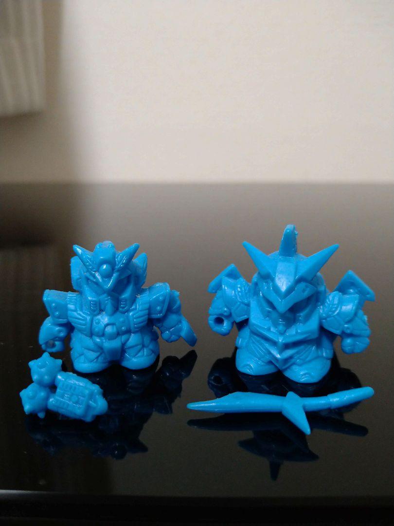 ガン消し　SDガンダム消しゴム　外伝　ナイトガンダム　法術士νガンダム　レアコミック・アニメ