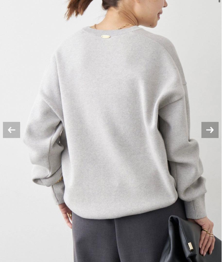Deuxieme Classe SMOOTH TOP クルーネック プルオーバー