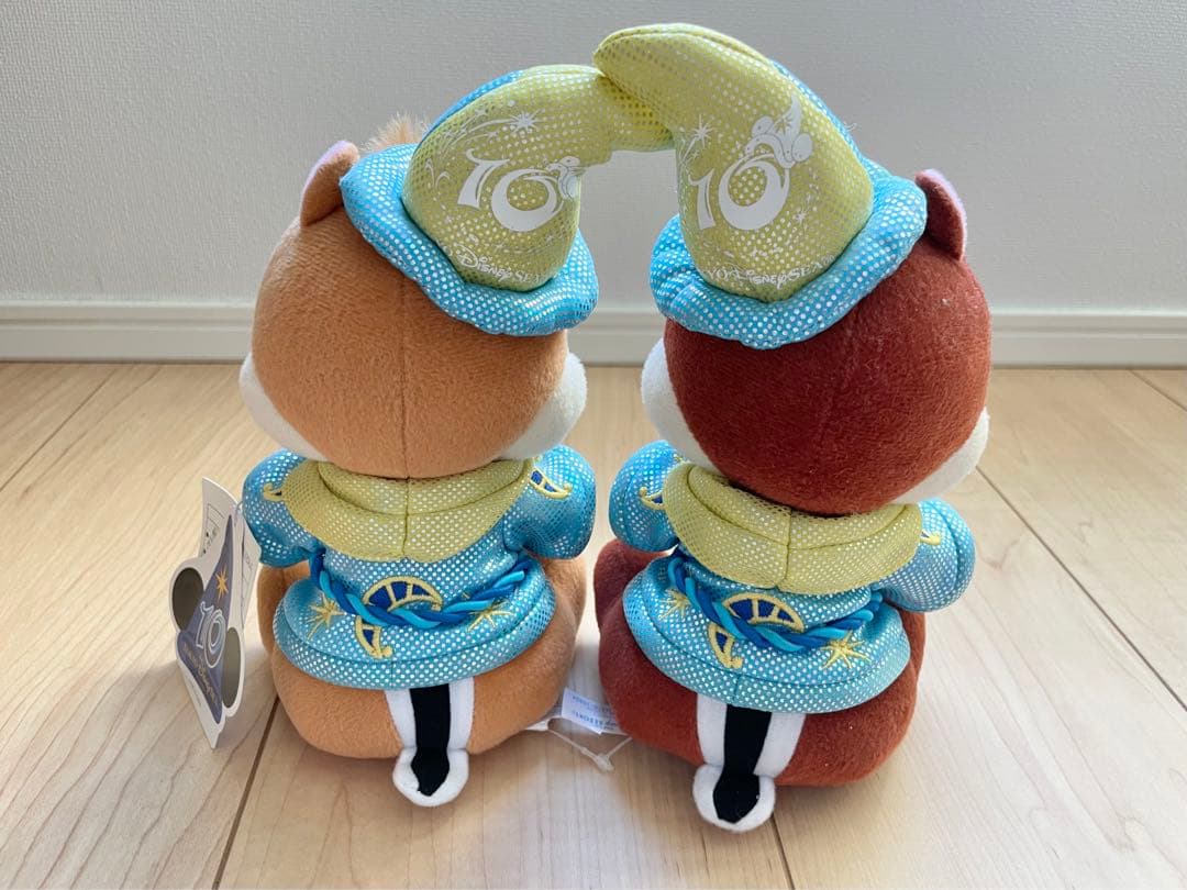東京ディズニーリゾート チップとデール ぬいぐるみ anniversaryセット 東京ディズニーリゾート チップとデール ぬいぐるみ anniversaryセット
