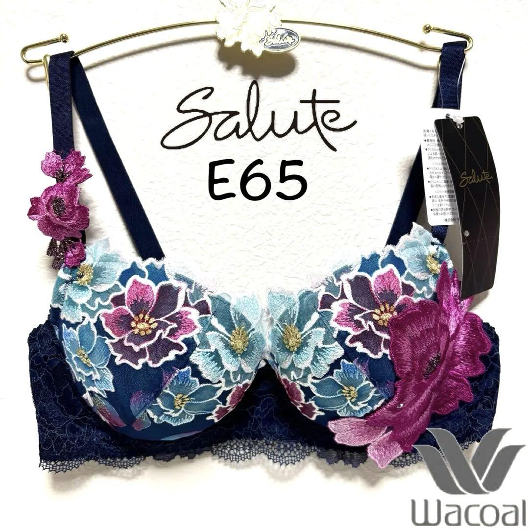 ✴︎E65 ワコール サルート 03G 花嫁の婚礼衣装 ブラ単品(P-upタイプ)