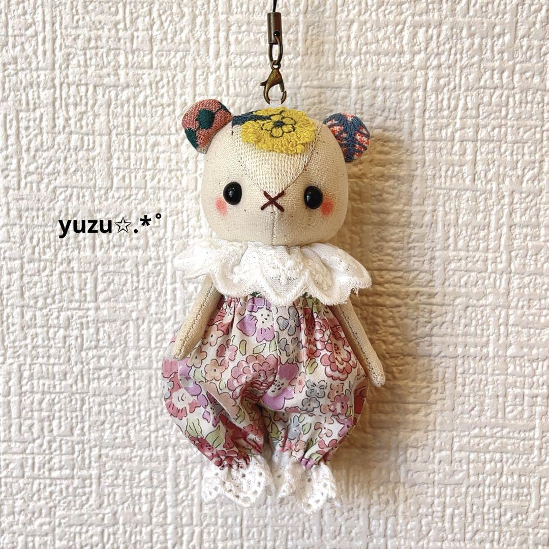 ミナペルホネン＊ハンドメイドくまぐるみ - メルカリ