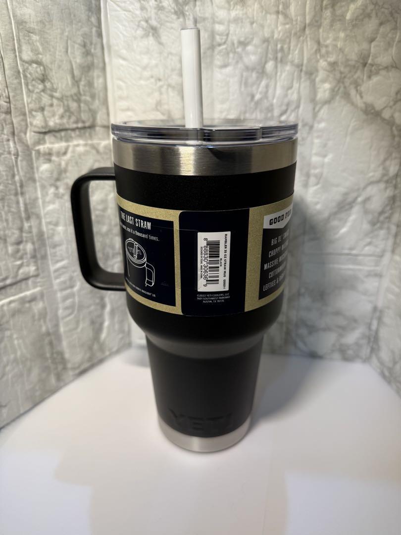 イエティ　YETI RAMBLER 35 oz STRAW MUG ブラック