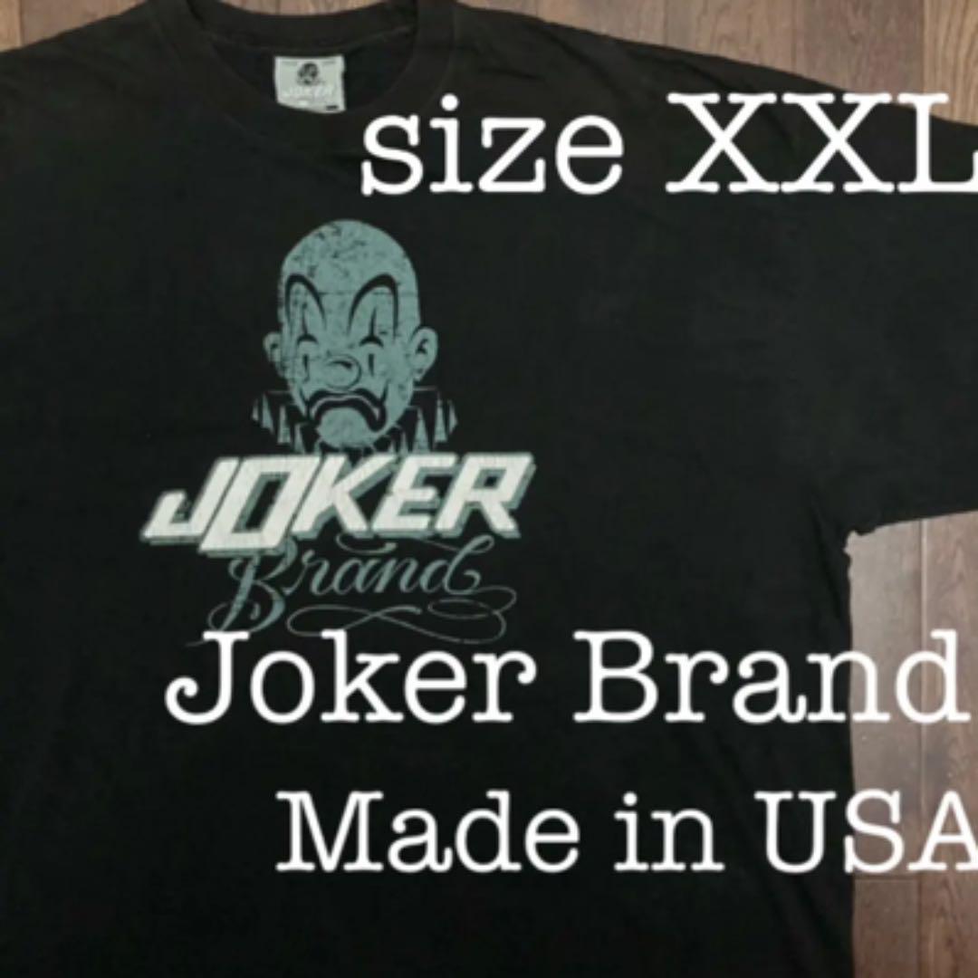 新色登場 USAアメリカ製初期JokerジョーカーTシャツ Y2K極太バギー