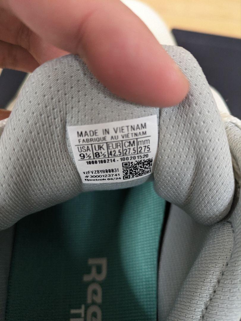Reebok リフター　レガシー3 27.5 ホワイト/ブルー