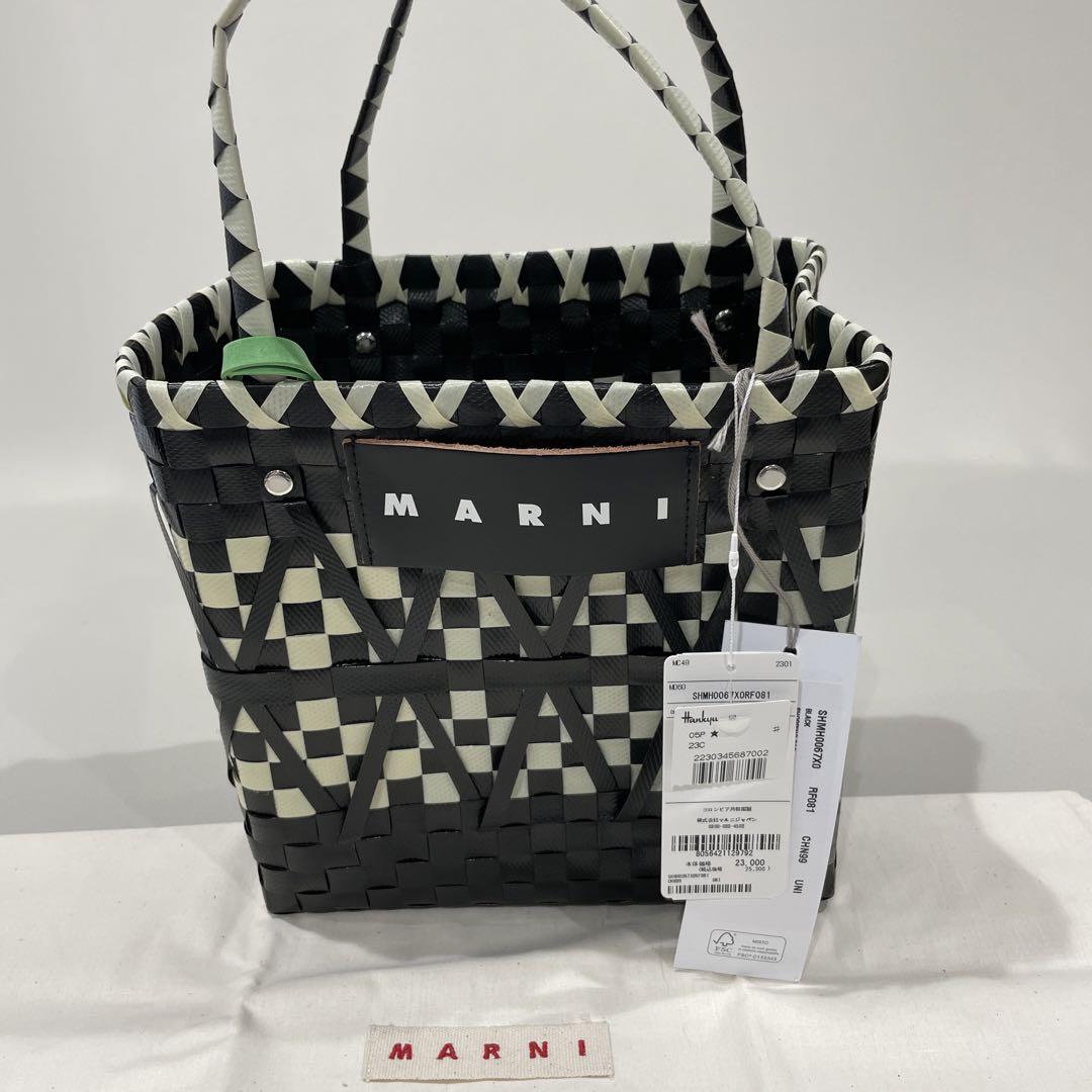新品未使用MARNI FLOWER CAFE ステンシルバッグ
