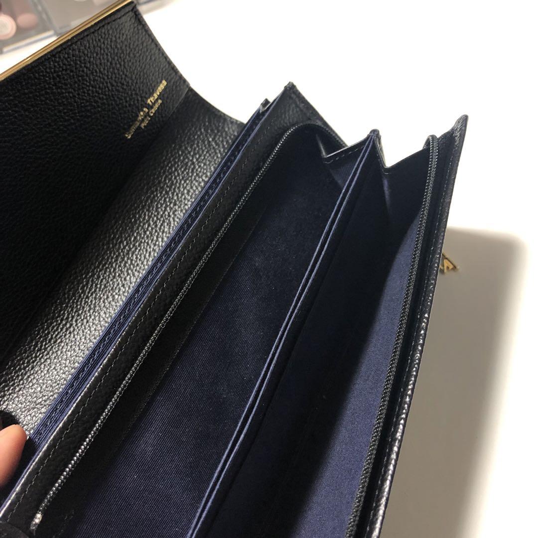 Samantha Thavasa ブラック長財布