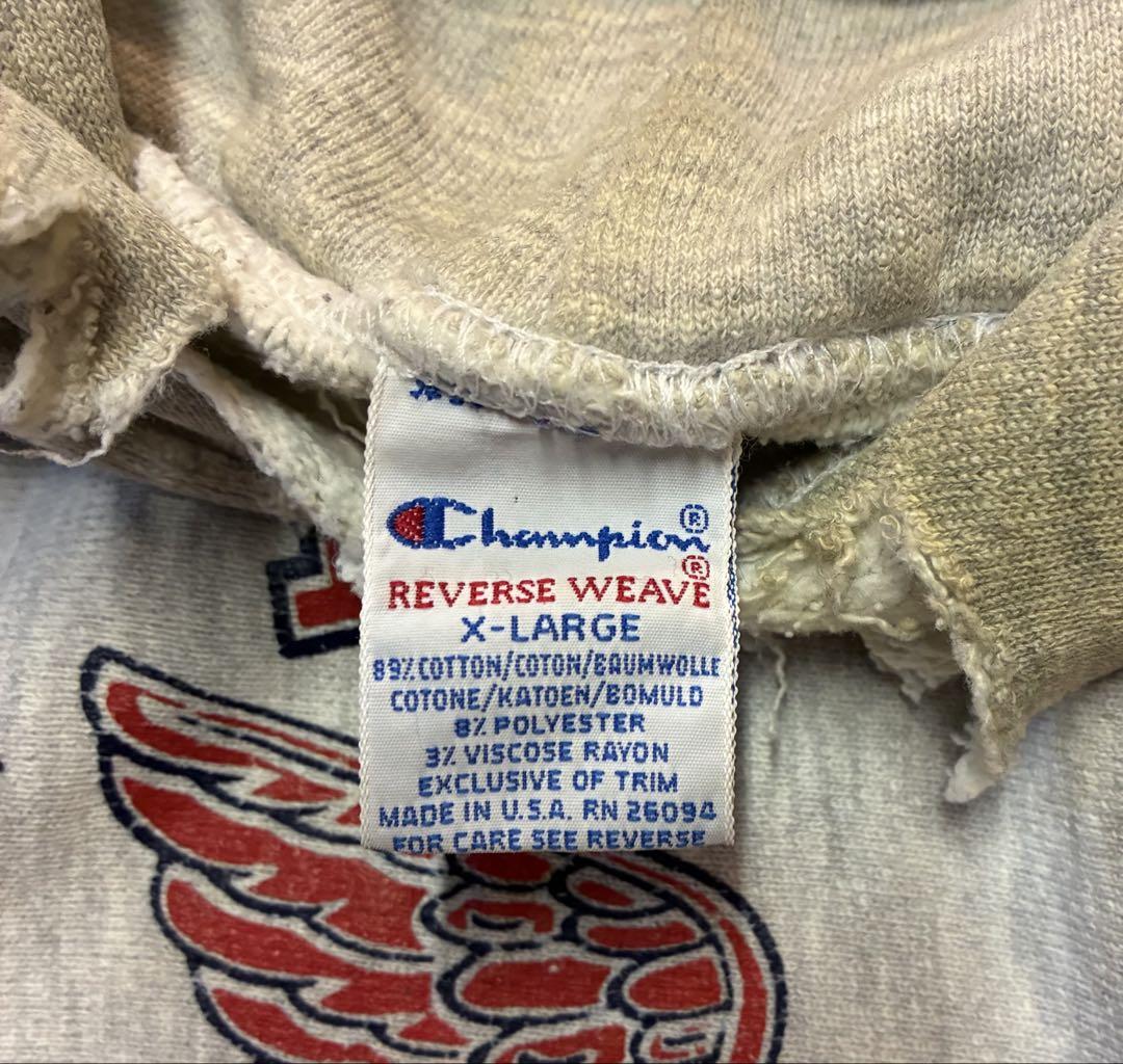 90年代Champion Reverse Weave X-LARGE ボロボロ