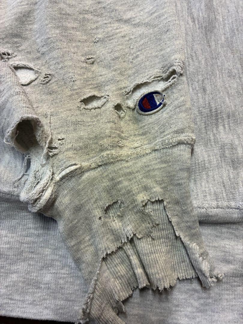 90年代Champion Reverse Weave X-LARGE ボロボロ