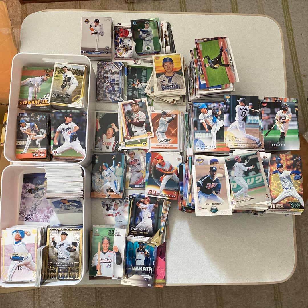 簡易梱包 プロ野球カード大量やや傷や汚れあり