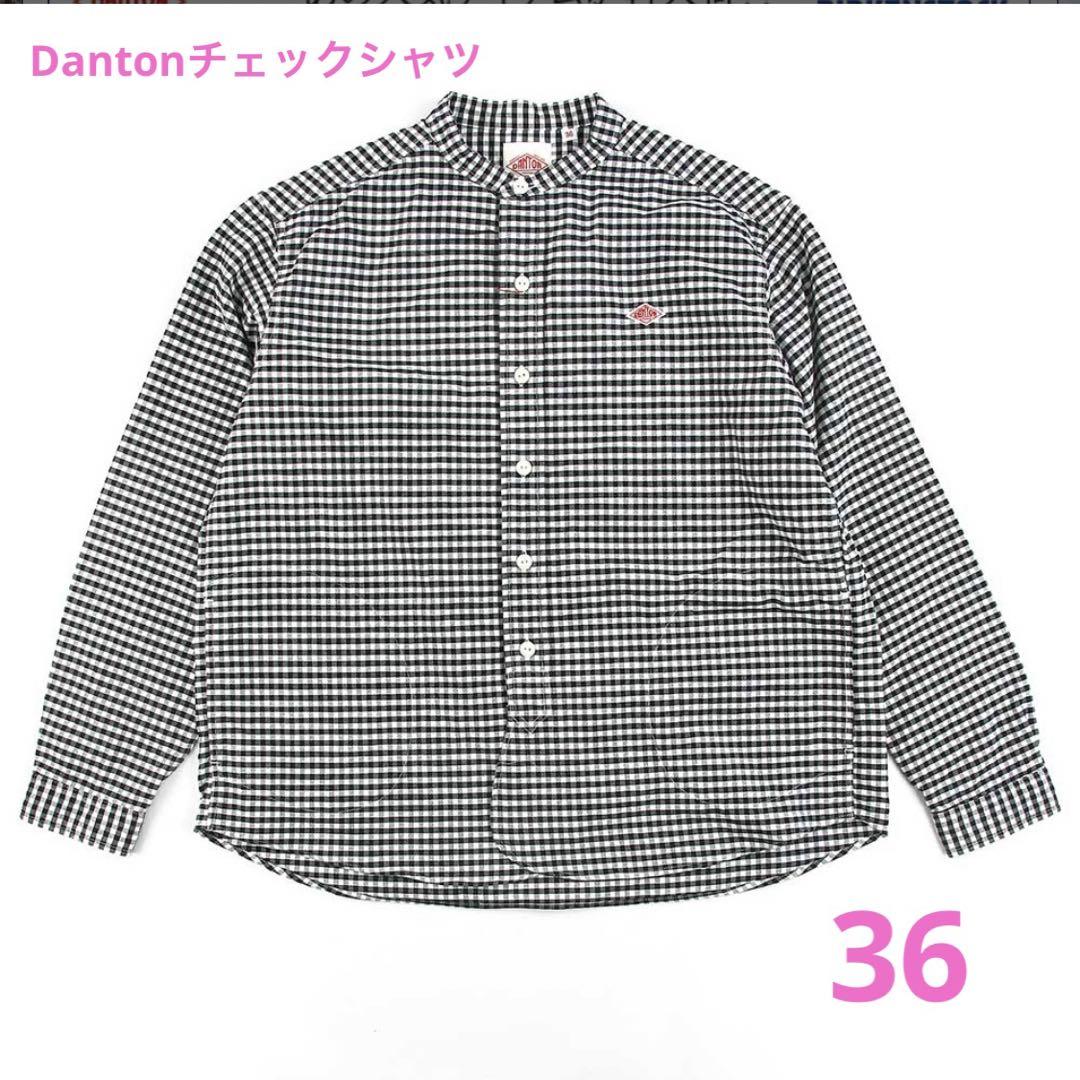 DANTON/ダントン] コットンポプリン ショートスリーブワーク