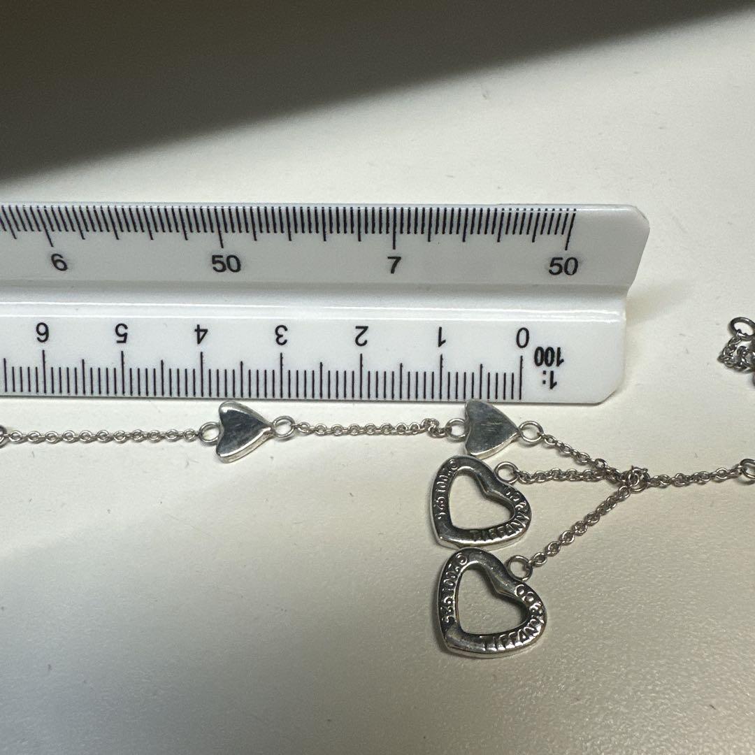Tiffany&Co.ティファニーラリアットハート　シルバーブレスレット 925