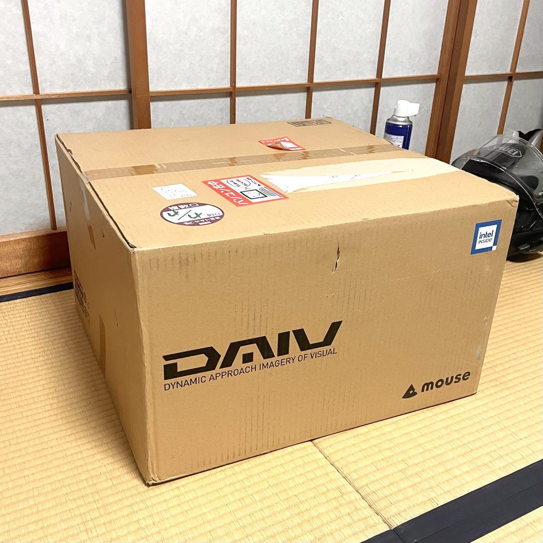 【新品未使用】DAIV Z5/core i7/RTX 3050/office付き マウスコンピューター DAIV Z5 Core i7 12700F/RTX 3050/32GB