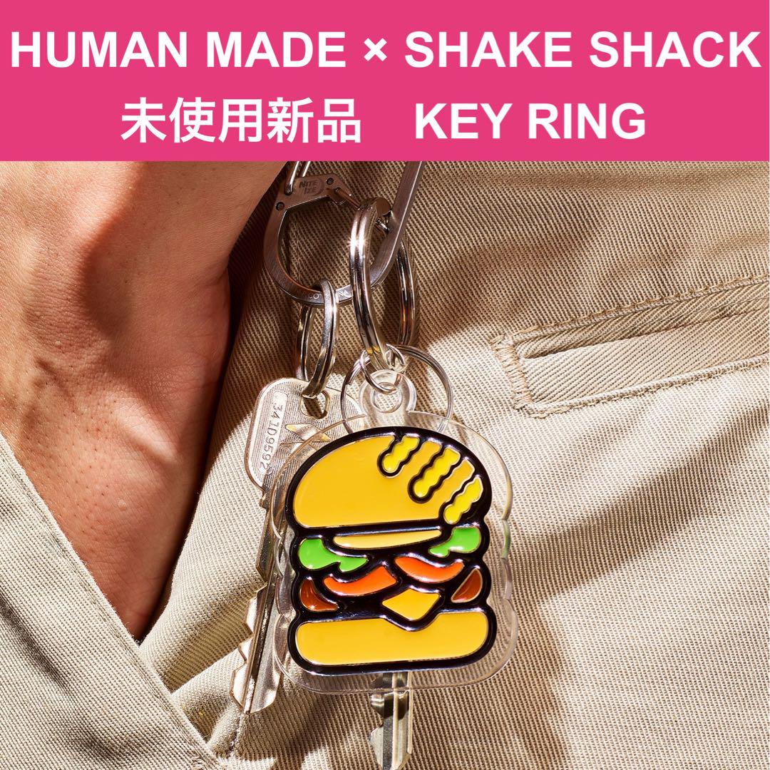 HUMAN MADE シェイクシャック コラボ 店舗限定キーホルダーピンズセット HUMAN MADE シェイクシャック コラボ 店舗限定キーホルダー