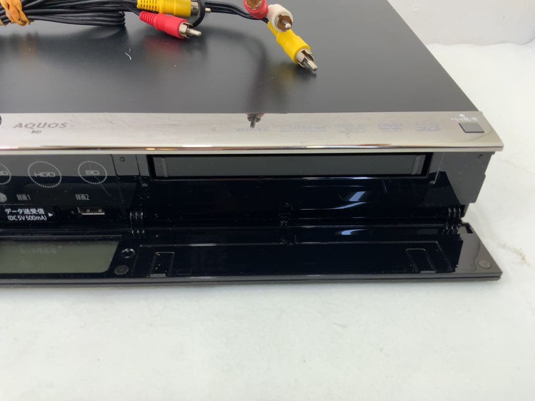 500GB☆14年☆シャープ/SHARP/AQUOS☆HDD/BDレコーダー☆BD-S560☆リモコン付☆3D対応機 管C7232 #