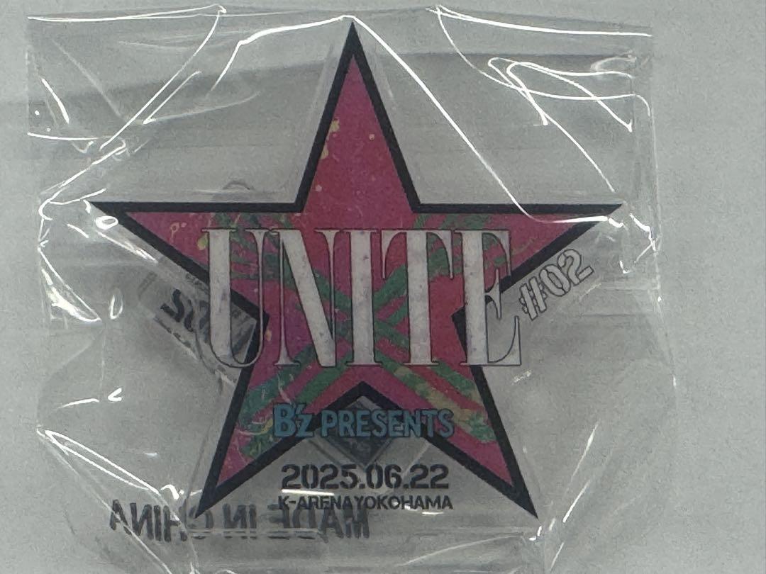 B'z UNITE #02 日替わりアクリルスタンド、リストバンド 6/22
