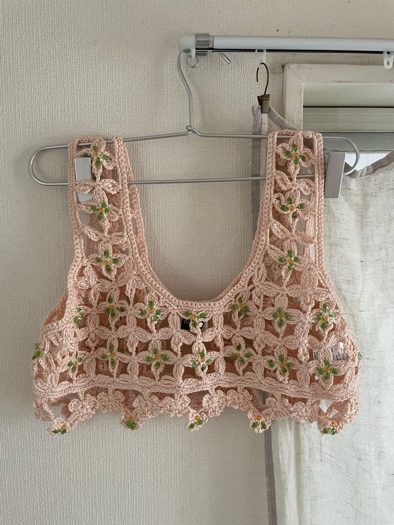 HOLIDAY ホリデイ 刺繍ビスチェ＆お揃いバッグ セット【1回着用・美品】