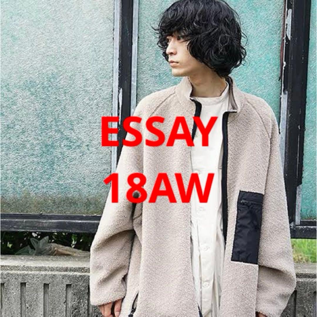 18AW ESSAY レトロカーディガン SIZE ESSAY