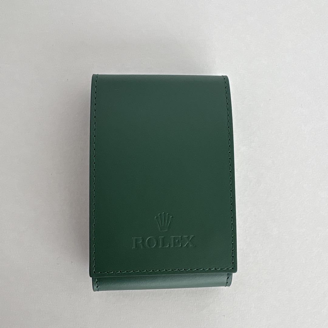 【非売品】ロレックスレザー時計ケース　紙袋付