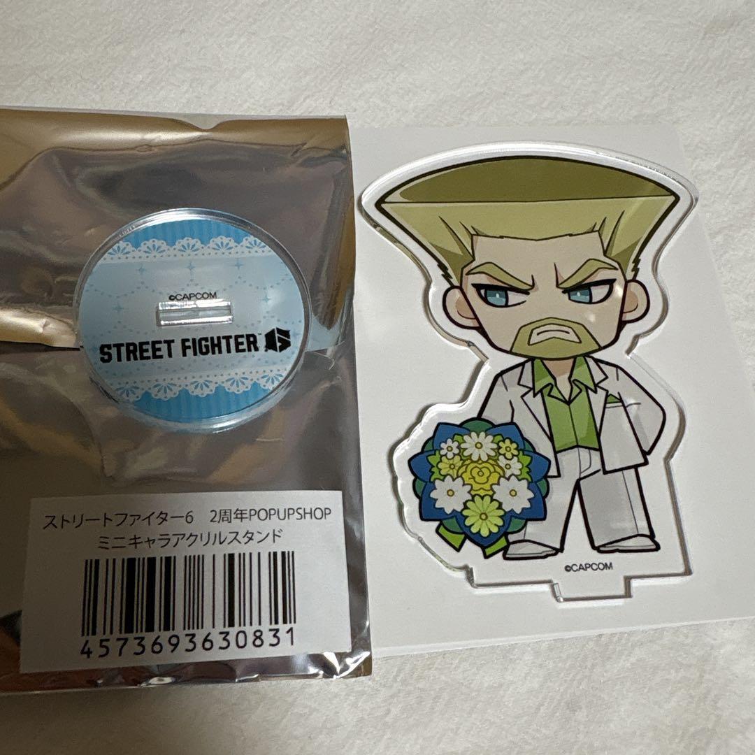 スト6 2周年POPUPSHOP】 ミニキャラアクリルスタンド ガイル