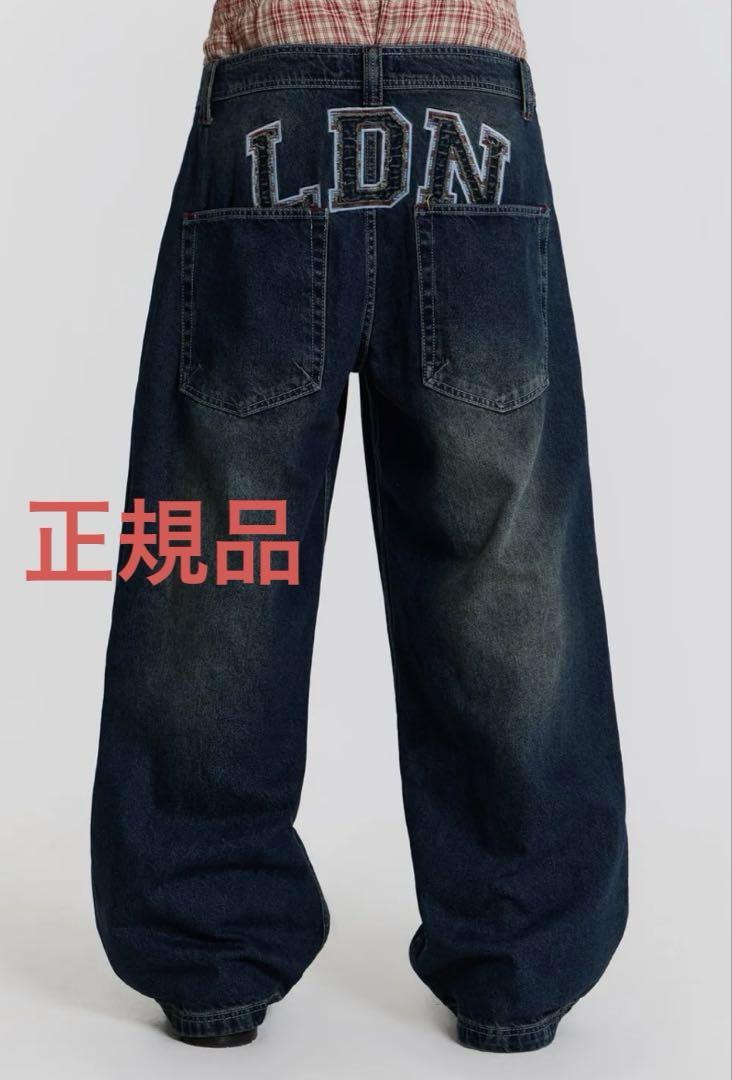 JADED LONDON COLLOSSUS JEANS W30 デニムジーンズ 大人気！Jaded London☆Light Wash Slub XL Colossus ジーンズ