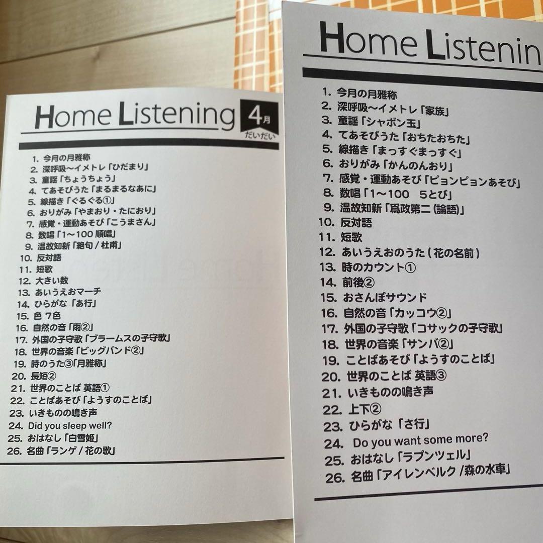 七田　イクエル　ホームリスニング CD だいだい イクエル（七田） EQWEL チャイルドアカデミー ホームリスニング