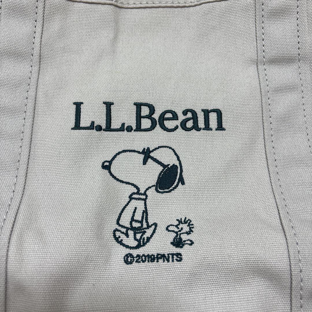 LLBean グローサリートートバッグ スヌーピー 限定 エルエル