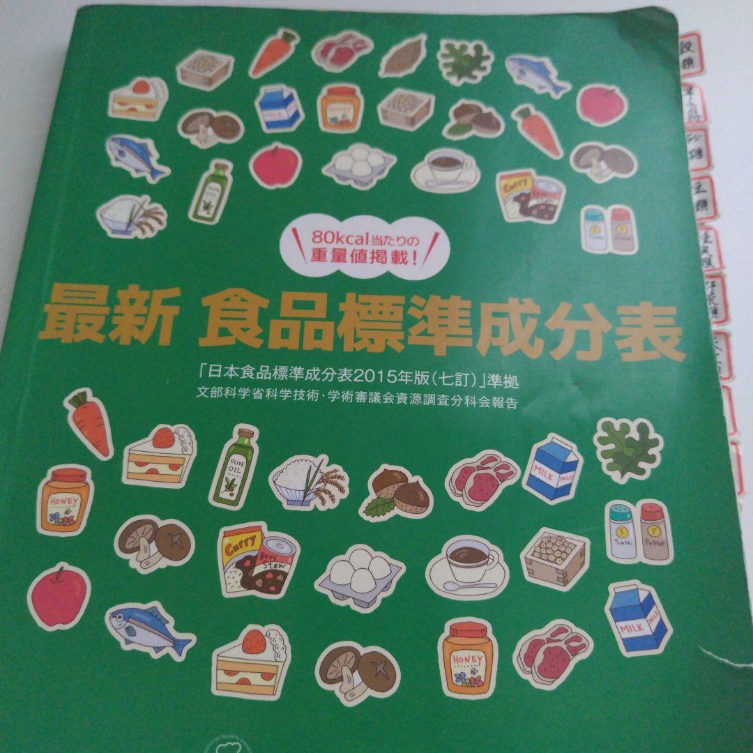 最新 食品標準成分表 2016年版