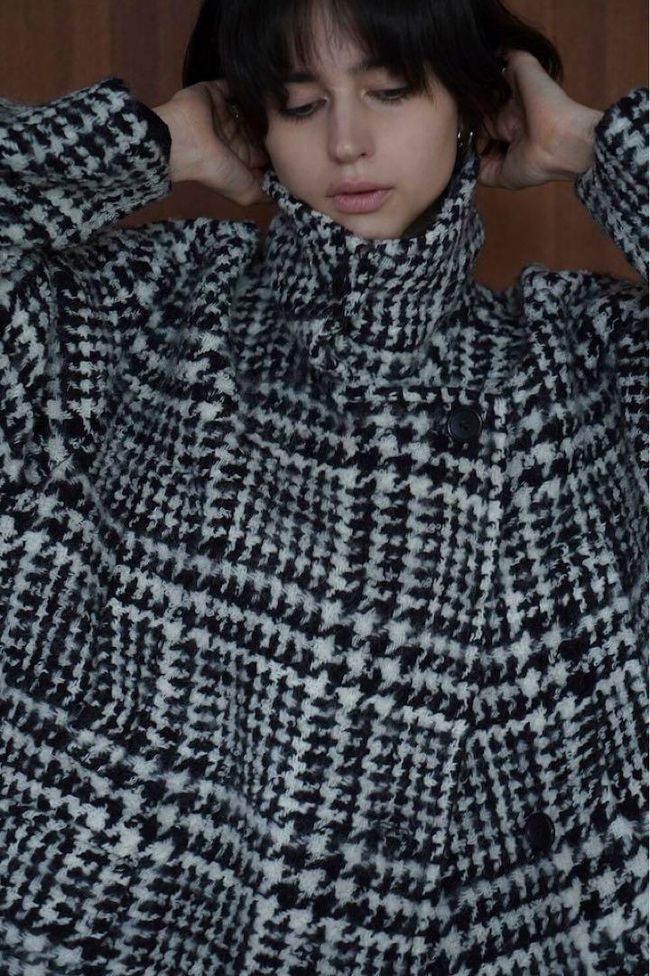CLANE SHORT SHAGGY COCOON OVER COAT