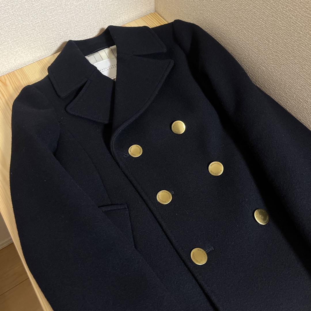 MACKINTOSH ネイビー ピーコート 36 MACKINTOSH ネイビー ピーコート 36 メンズ ピーコート