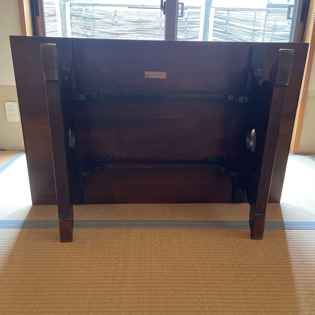 松本民芸家具 折り畳み 座卓 ローテーブル 106×66×30 直接引き渡し可