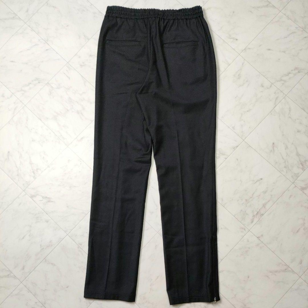 【極美品】AP STUDIO《追加》W/Pトラックパンツ ウール 36 黒