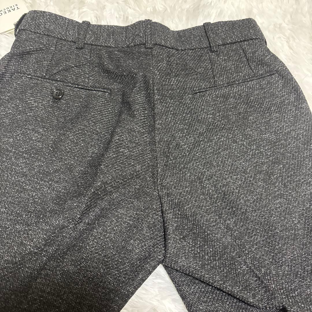 TAKEO KIKUCHI ✨タケオキクチ 【M】ダークグレー スラックス