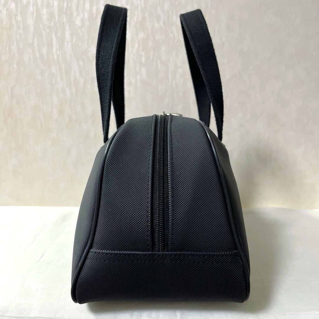 LACOSTE ラコステ ミニボストンバッグ ハンドバッグ ロゴ型押し