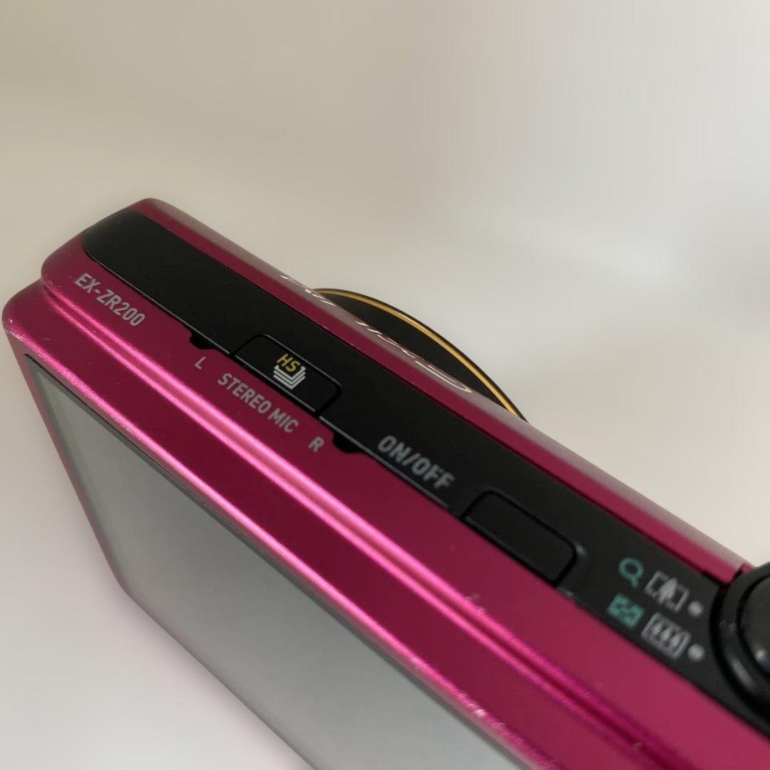 CASIO EXILIM 12.5x ズーム デジタルカメラ ピンク